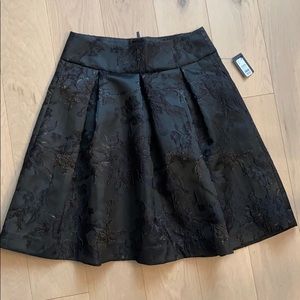 RW&Co Skirt Black Floral New with Tags